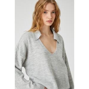 Koton Polo Neck Knitwear Sweater Long Sleeve