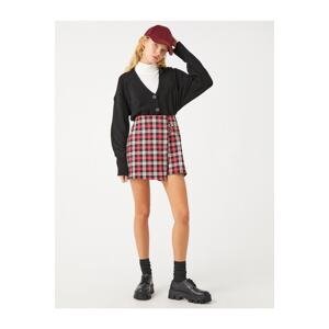 Koton Metal Accessory Shorts Skirt