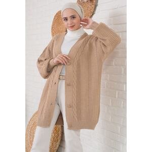 Bigdart 15768 Knitwear Cardigan - Camel