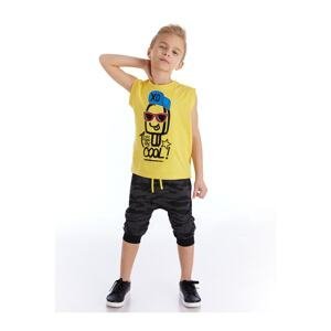 Mushi Xo Cool Boys T-shirt Capri Shorts Set