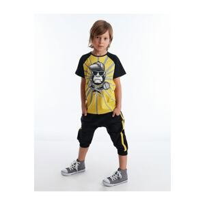 Mushi Dj Ape Boy T-shirt Capri Shorts Set