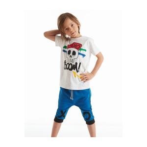 Mushi Xo Boom Boys T-shirt Capri Shorts Set