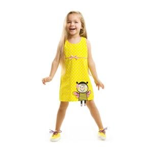Denokids Ari Vizy Girl Yellow Dress