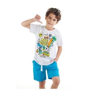 Mushi Holiday Boy T-shirt Shorts Set
