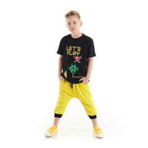 Mushi Lets Boys T-shirt Capri Shorts Set