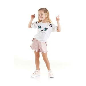 Denokids Cotton Girl's T-shirt Shorts Set