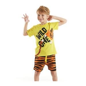 Denokids Wild One Boy's T-shirt Shorts Set
