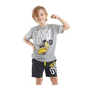 Denokids Beach Gym Boys T-shirt Shorts Set