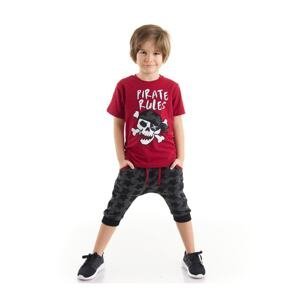 Mushi The Pirate Rule Boy T-shirt Capri Shorts Set