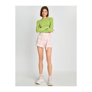 Koton Asymmetrical Mini Skirt