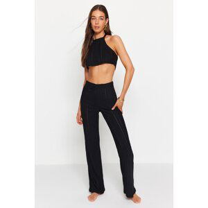 Trendyol Black Woven Two Piece Set