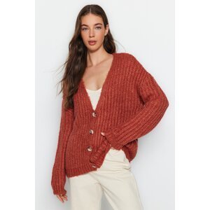 Trendyol Tile Soft Texture Thessaloniki Knitted Sweater Cardigan