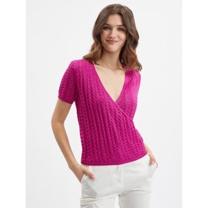 Orsay Růžové dámské svetrové tričko - Dámské