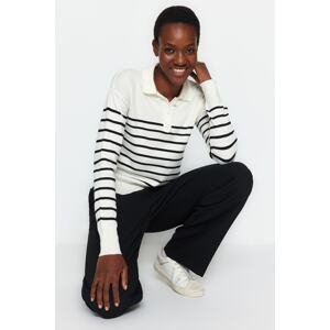 Trendyol Ecru Premium/Special Yarn Knitwear Sweater
