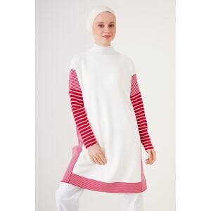 Bigdart 15785 Hijab Poncho Sweater - Red