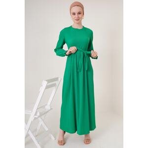 Bigdart 1525 Knitted Hijab Dress - Green
