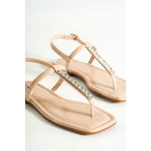 Capone Outfitters Sandals - Beige - Flat