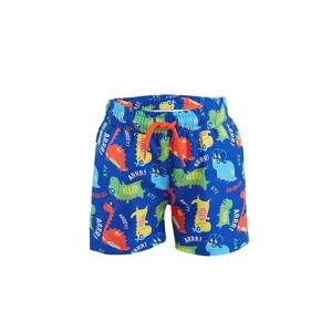 Denokids Dinosaur Boys Navy Blue Sea Shorts Swimsuit.
