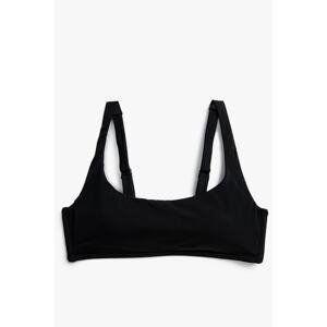 Koton Women's Black Bikini Top