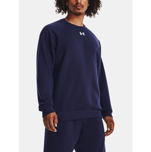 Under Armour Mikina UA Rival Fleece Crew-BLU - Pánské