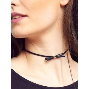 Skai necklace with bow-shaped tag