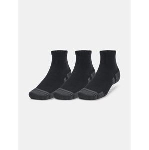 Under Armour Ponožky UA Performance Tech 3pk Qtr-BLK - unisex