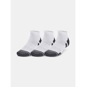 Under Armour Ponožky UA Performance Tech 3pk Low-WHT - unisex