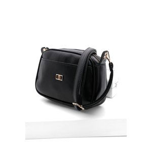 Marjin Women's Adjustable Strap Shoulder Bag Fosa Black