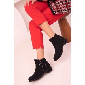 Soho Women's Black Boots & Booties 15386