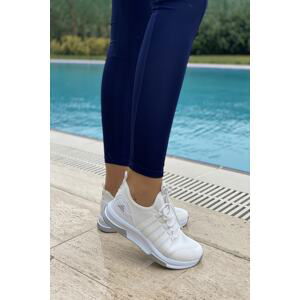 İnan Ayakkabı UNISEX WHITE KNIT SNEAKER SNEAKERS