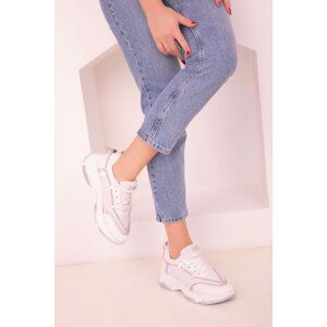 Soho Women's White Sneakers 17983