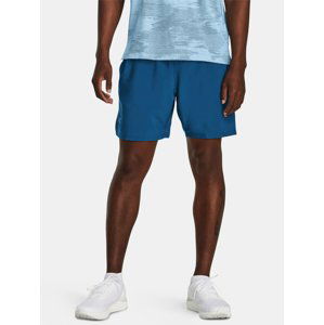 Under Armour Kraťasy LAUNCH ELITE 2in1 7'' SHORT-BLU - Pánské