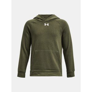 Under Armour Mikina UA Rival Fleece Hoodie-GRN - Kluci