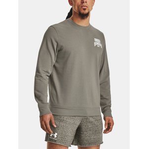 Under Armour Mikina UA Rival Terry Graphic Crew-GRN - Pánské