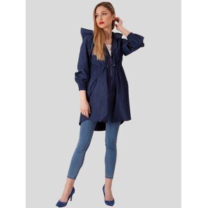 PERSO Woman's Coat BLE201100F Navy Blue