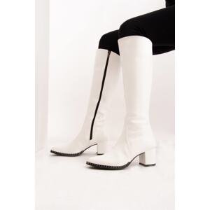 Fox Shoes White Women's Boots