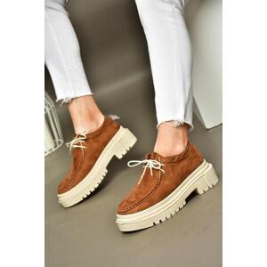 Fox Shoes R294783002 Tan Suede Women's Shoe