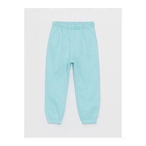 LC Waikiki Basic Baby Girl Jogger Tracksuit Bottoms with Elastic Waist.