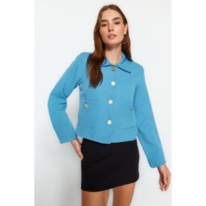 Trendyol Blue Regular Woven Jacket