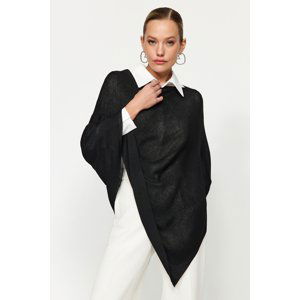 Trendyol Black Cape Blouse