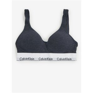Tmavě šedá dámská podprsenka Calvin Klein Underwear - Dámské