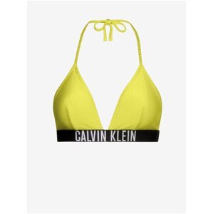 Žlutý dámský vrchní díl plavek Calvin Klein Underwear - Dámské