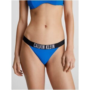 Modrý dámský spodní díl plavek Calvin Klein Underwear - Dámské