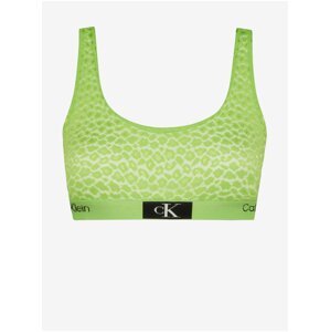 Světle zelená dámská krajková podprsenka  Calvin Klein Underwear - Dámské