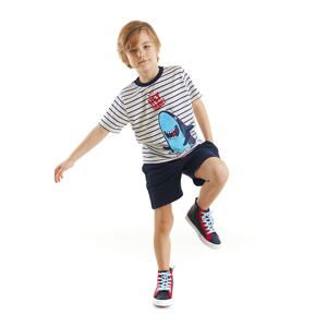 Denokids Dude Shark Boys T-shirt Shorts Set