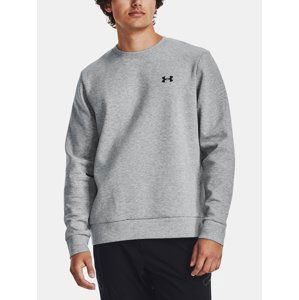 Under Armour Mikina UA Unstoppable Flc Crew-GRY - Pánské