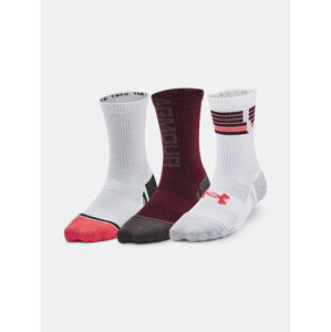 Under Armour Ponožky Y UA Perform Tech 3p Crew-MRN - unisex