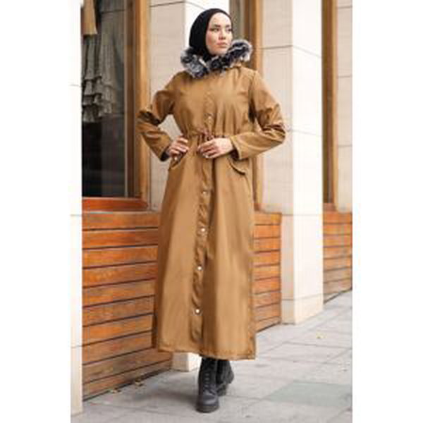 InStyle Long 2002 Coat - Brown