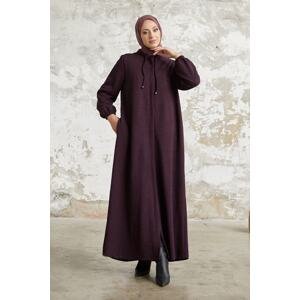 InStyle Levina Abaya with Concealed Pops - Purple