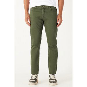 ALTINYILDIZ CLASSICS Men's Khaki 360 Degree Flexibility in All Directions. Comfortable Slim Fit Slim Fit Trousers.